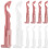 10Pcs Assorted Color Plastic Knitting Accessories Needles for Weaving 10