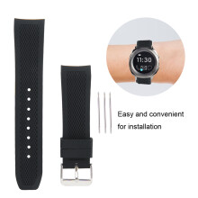 Silikon-Uhrenband 24 mm wasserdichtes, schweißresistentes Armband mit Dornschließe aus Australien