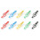 10Pcs Music Note Clips ABS Plastic Assorted Color for Music Book Pages 1