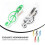 10Pcs Music Note Clips ABS Plastic Assorted Color for Music Book Pages 9