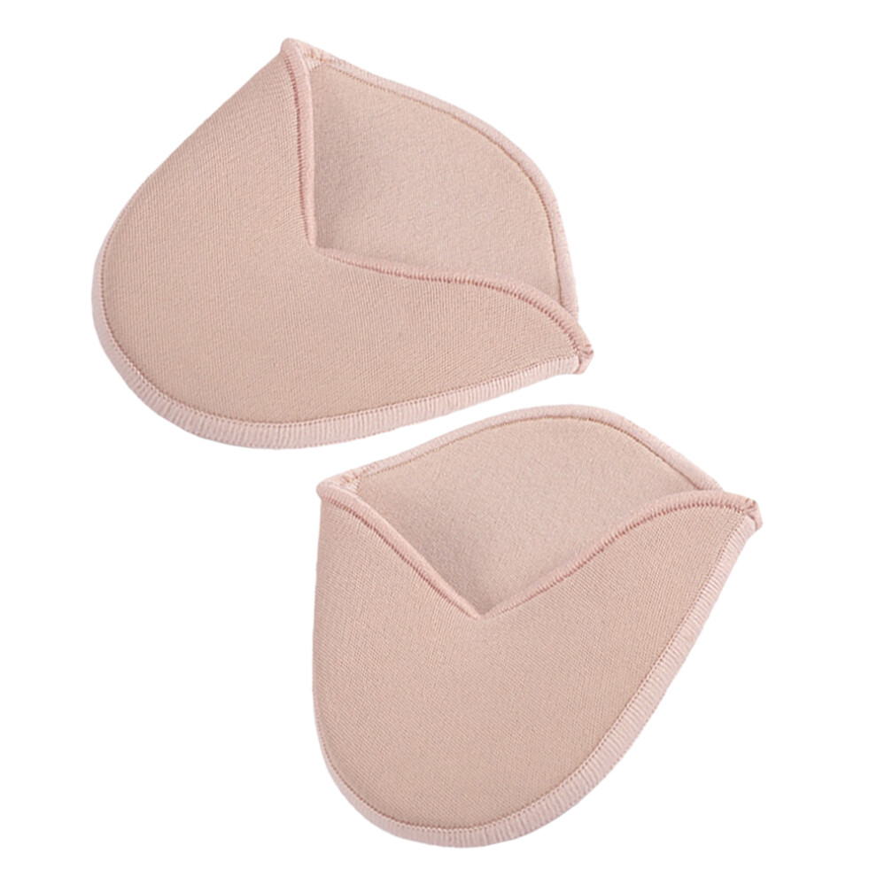 Iplusmile Khaki Ballet Toe Sleeves Ultrasoft Pointe Shoe Pads For Dance
