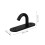 4Pcs Black Stainless Steel Bucket Hooks Stable Barn Use 2