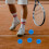 4Pcs Blue Rubber Squash Training Balls High Elasticity Bounce for Kids 11