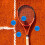 4Pcs Blue Rubber Squash Training Balls High Elasticity Bounce for Kids 6