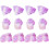 1Pack Amethyst Crystal Chips Bulk Purple Decorative Stones for Home 2
