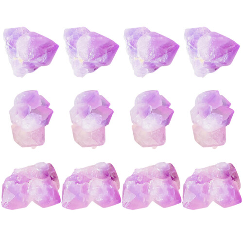 1Pack Amethyst Crystal Chips Bulk Purple Decorative Stones for Home 1