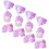 1Pack Amethyst Crystal Chips Bulk Purple Decorative Stones for Home 9
