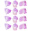 1Pack Amethyst Crystal Chips Bulk Purple Decorative Stones for Home 7