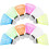 12Pcs Colorful Plastic Badminton Shuttlecocks for Party & Training Use 1