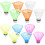 12Pcs Colorful Plastic Badminton Shuttlecocks for Party & Training Use 10
