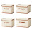 Extra Capacity Oxford Fabric Organiser Storage Box With-ll 2
