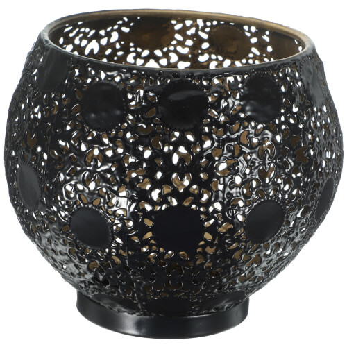 3Pcs Metal Candle Holders Hollowed Tea Light Holder for Table Decor