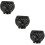 3Pcs Metal Candle Holders Hollowed Tea Light Holder for Table Decor 11