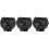 3Pcs Metal Candle Holders Hollowed Tea Light Holder for Table Decor 6