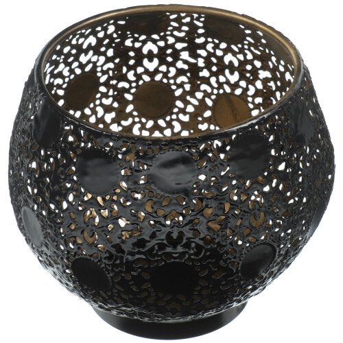 3Pcs Metal Candle Holders Hollowed Tea Light Holder for Table Decor 1