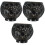 3Pcs Metal Candle Holders Hollowed Tea Light Holder for Table Decor 5