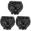 3Pcs Metal Candle Holders Hollowed Tea Light Holder for Table Decor 4