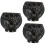 3Pcs Metal Candle Holders Hollowed Tea Light Holder for Table Decor 8