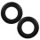 2Pcs Sturdy Rubber Urinal Drain Flange Leakproof Sealing Gasket Black 1