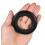 2Pcs Sturdy Rubber Urinal Drain Flange Leakproof Sealing Gasket Black 4