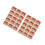 50Pcs Delicate Bowknot Kraft Paper Envelopes Light Brown for Decor 4