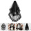 2Pcs Black Lace Wedding Veil Mesh Fabric Double Layer Veil for Brides 11