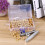 100Set Eyelet Button Set Golden Grommets Kit with 3 Tools for Clothing 7