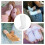 Lightweight White Plastic Toddler Foot Mannequin for Display 6