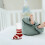 Lightweight White Plastic Toddler Foot Mannequin for Display 4