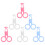 6Pcs Plastic Contacts Lens Tweezers Assorted Colors Tool 10