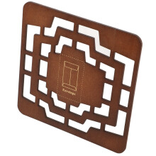 Coffee Wood Envelope Stencil DIY Template for Letters Cards Gifts