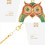 Owl D'ingrandimento 10X Ciondolo Vintage Per 8