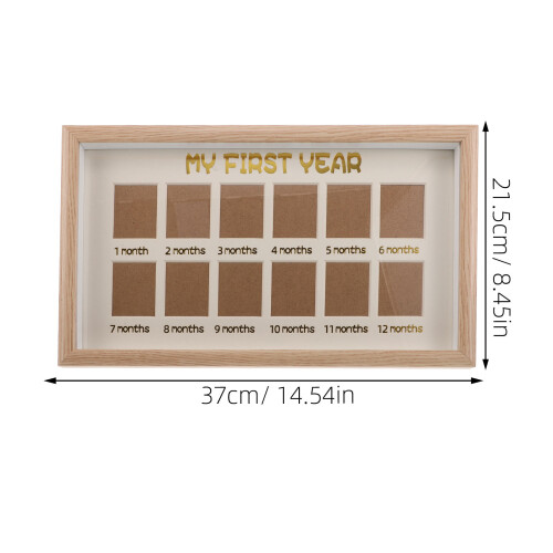 Baby First Year Photo Frame Con 12 Slot In Per 1