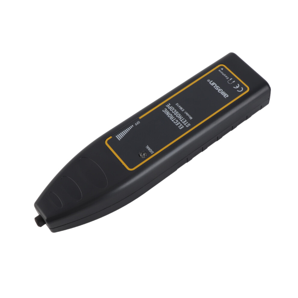 100Hz~10Khz Car Water Pipe Leak Detector Electronic Stethoscope Black 9441362392289
