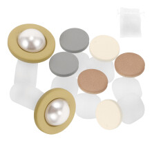 8Pcs Nail Art Toe Separators Silicone for Pedicure and Manicure Use