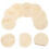 14 Pezzi Schede Baby Milestone In Legno Per Mensile 5