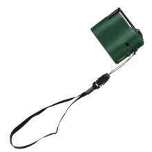 1Pc Portable Hand Crank Generator USB Outdoor Emergency Charger Green
