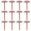 500Pcs Brown Iron Sofa Nails Antique Round Thumb Tack Decorative Studs 1