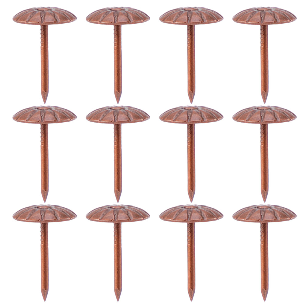 500Pcs Brown Iron Sofa Nails Antique Round Thumb Tack Decorative Studs 3013429842417