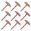 500Pcs Brown Iron Sofa Nails Antique Round Thumb Tack Decorative Studs 7