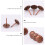 500Pcs Brown Iron Sofa Nails Antique Round Thumb Tack Decorative Studs 10