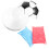 Set Pallone Da Calcio Con Polvere Colorata Per 9