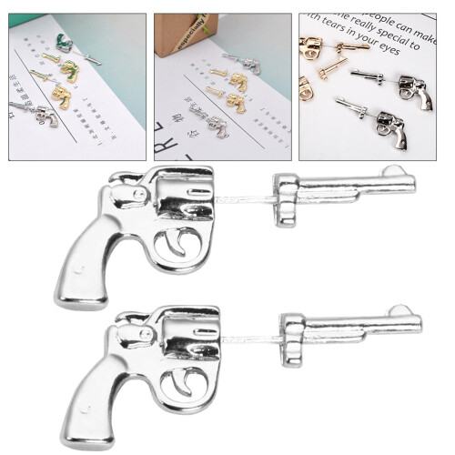 1Pair Punk Ear Studs Creative Funny Ear Jewelry for Party 2
