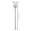 4Pcs Stainless Steel Mixing Spoons Silver Bar Cocktail Stirring Tools 2