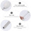 4Pcs Stainless Steel Mixing Spoons Silver Bar Cocktail Stirring Tools 3