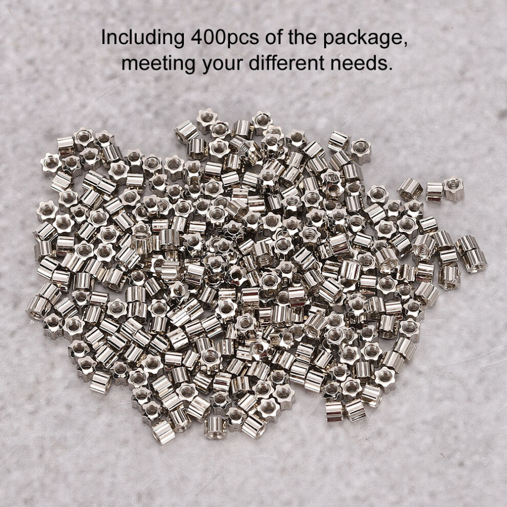 Replacement Eyeglasses Nuts 1.4Mm Rimless Glasses Cap Pack Of 400 Repair Parts 9391362392614