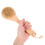 Durable Beach Sand Brush Soft Boar Bristles Wooden Handle 4