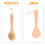 Durable Beach Sand Brush Soft Boar Bristles Wooden Handle 8