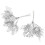 2Pcs Silver Plastic Christmas Pine Picks for Festive Decorating 8