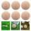 6 Unidades Bolas De Croquet 5,5 Cm Para Artesanato E 11